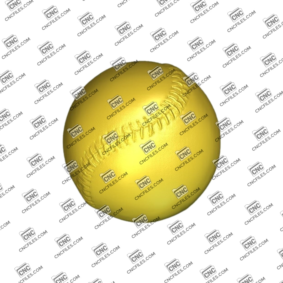 Baseball 3D Relief