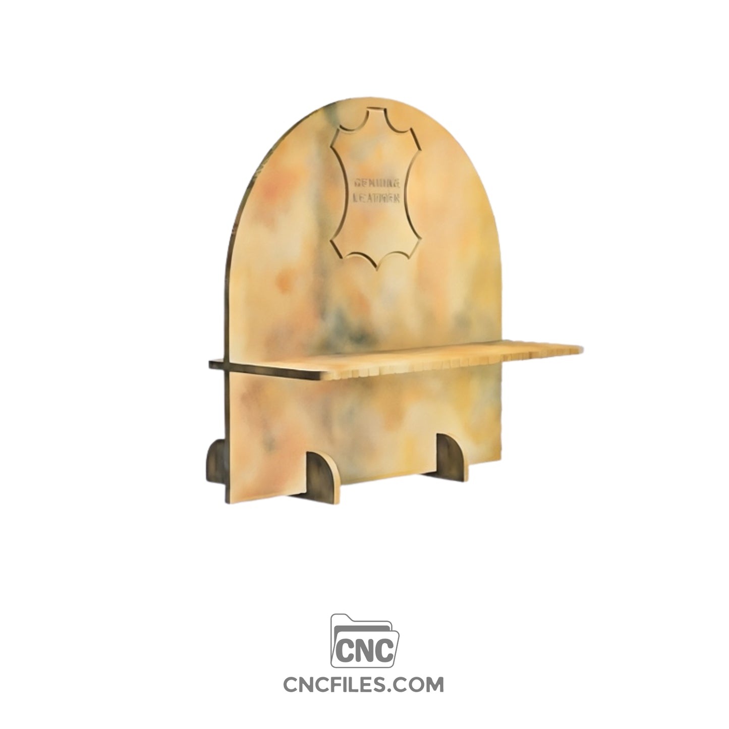 Leather Hide Shape Engraving Market Display
