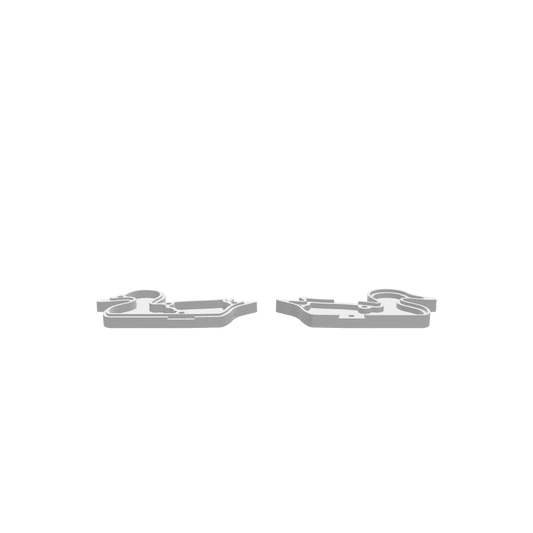 GLB file of a Duck Dice Tray, a 3D model perfect for tabletop gaming and dice organization.