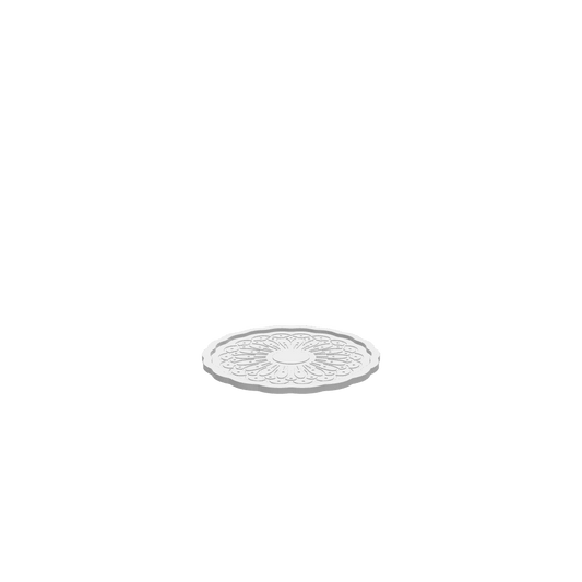 GLB of render file of the expanding mandala cookie tray, ready for 3D visualization and digital preview.