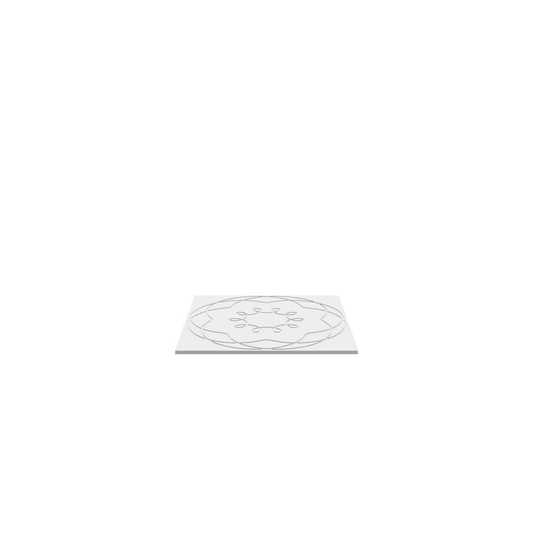 GLB of render file of Guilloche Art 6, a 3D preview model used to visualize the design before manufacturing or presentation.