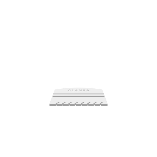 GLB of render file of a Minimalist Clamp Holder, ready for 3D viewing and visualization in your projects.