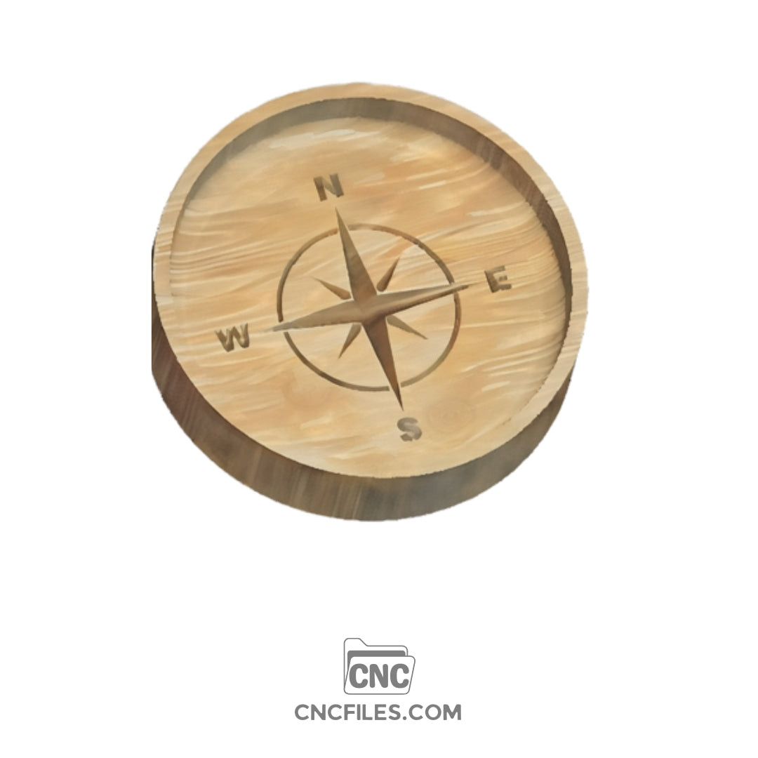 Compass Ring Dish – CNC Files