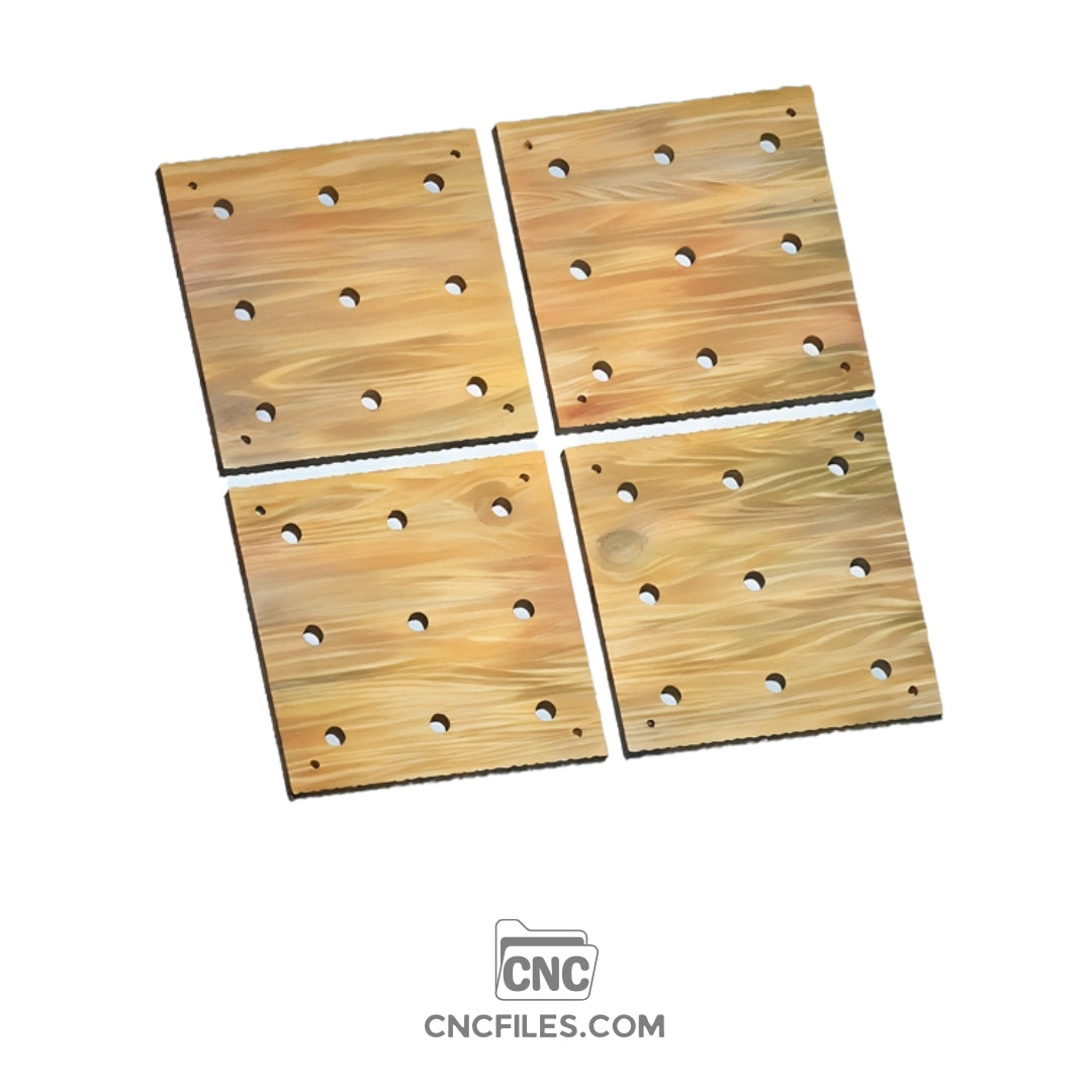 An image of a CNC file showing modular wasteboard tiles measuring 12x12 inches
