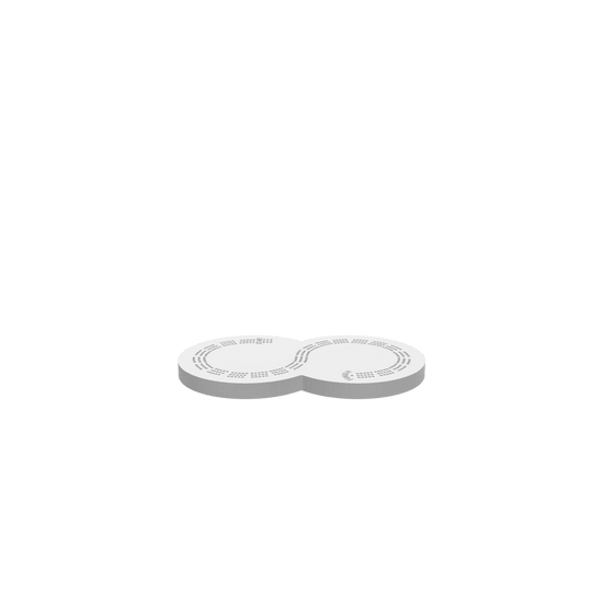 GLB of render file of the 3-person Figure 8 Cribbage Board, perfect for 3D visualization or digital previews before production.