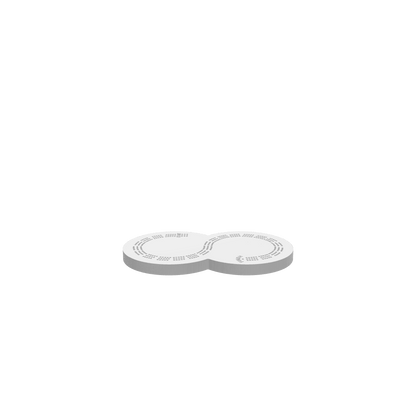 GLB of render file of the 3-person Figure 8 Cribbage Board, perfect for 3D visualization or digital previews before production.