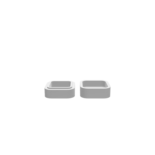GLB file of a compact jewelry box designed for safe keeping.