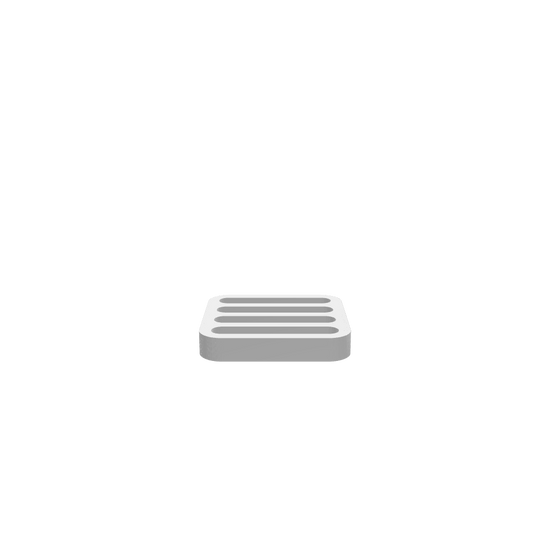 GLB of render file of the Acadia Quad Pocket Knife Tray, perfect for visualizing the knife holder in 3D.