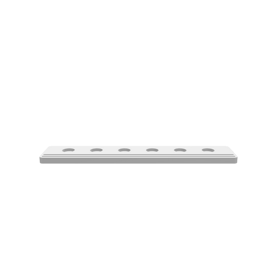 GLB file of a 3D bookshelf Christmas village base with flickering light effects, ready for 3D display or printing.