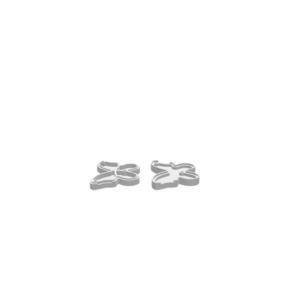 GLB of render file of a butterfly dice tray used as a visual preview for how the finished product will look.