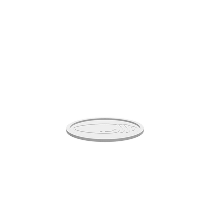 GLB of render file of a 3D model of a Christmas Light Bulb Tray, ready for visualization or 3D preview.