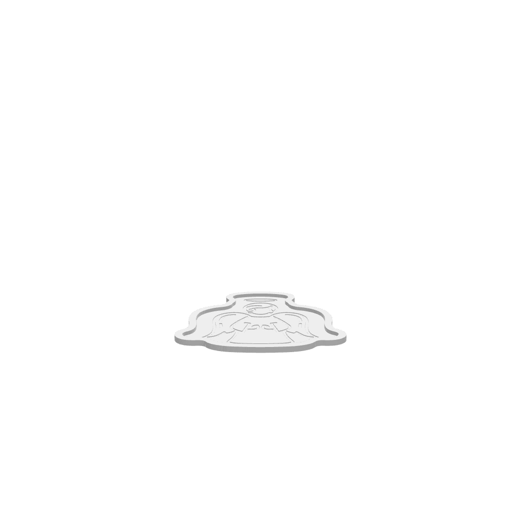 GLB of render file of the Classic Angel Tray, ready for 3D visualization or digital previews.