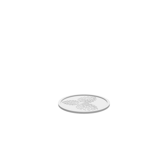 GLB of render file of a Cluster Pinecone Autumn Tray, ready for 3D visualization and digital design use.