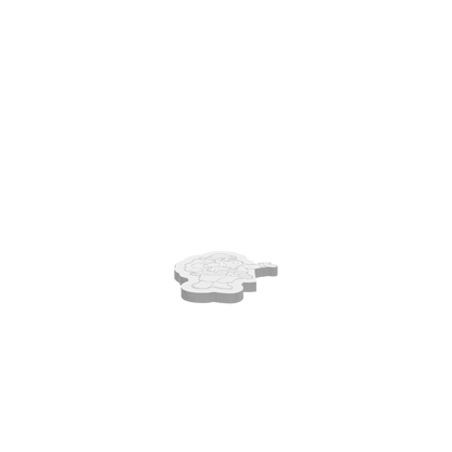 GLB file showing a wooden Santa Claus design.