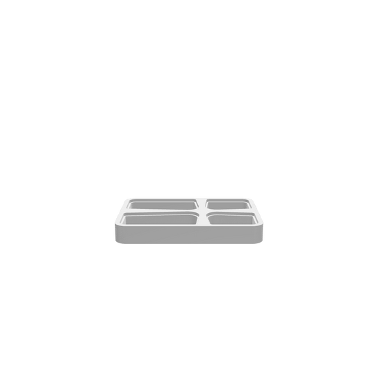 GLB of render file of a cross jewellery box with a clear acrylic lid, designed for storing rings, necklaces, or small keepsakes.