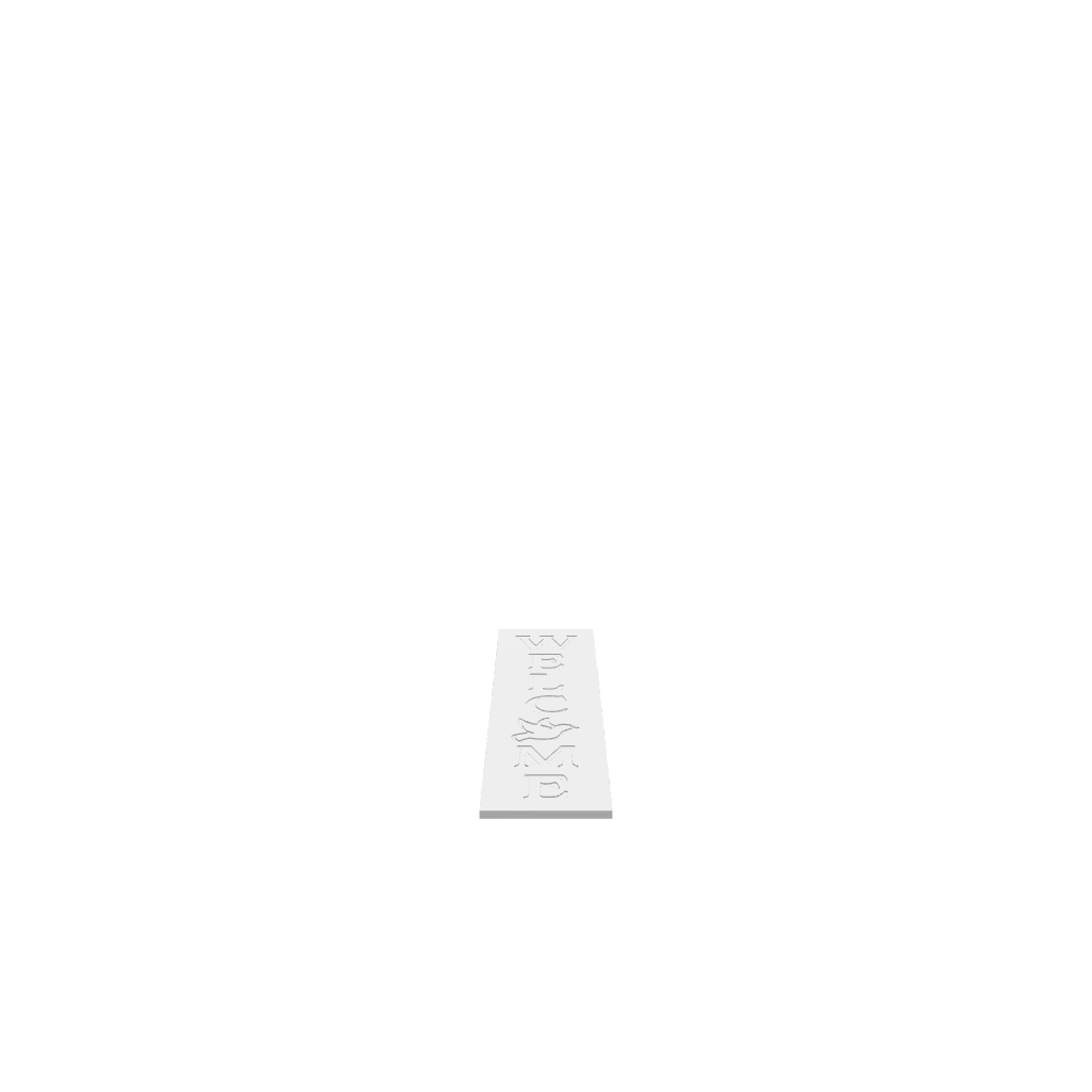 GLB of render file of the “Dove Welcome Porch Board,” ready to preview in 3D for planning your project or digital mockups.