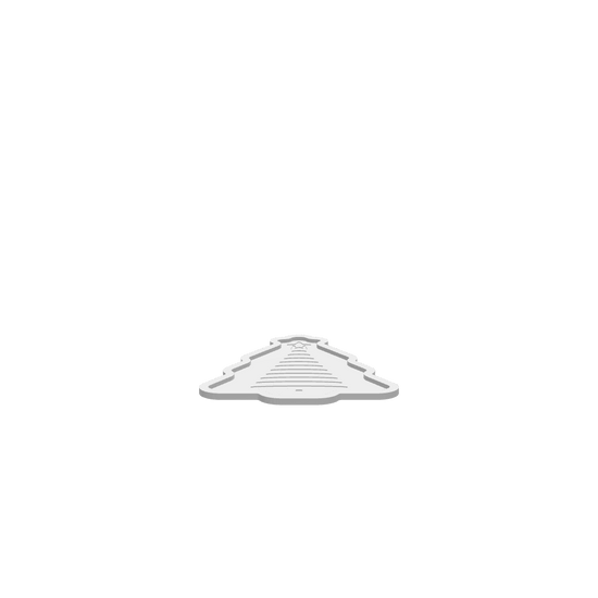 GLB of render file of the Echo Christmas Tree Tray, perfect for 3D visualization and digital previews.