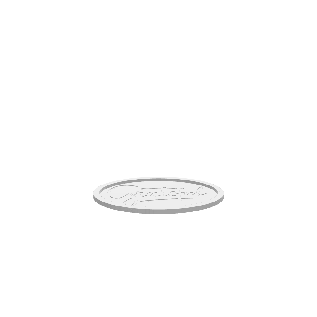 GLB of render file of the "Grateful" Thanksgiving Tray, ready for 3D viewing or digital mockups.