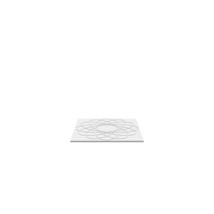 GLB of render file of Guilloche Art 1, a 3D preview model used to visualize the design before manufacturing or presentation.