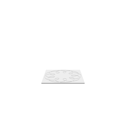 GLB of render file of Guilloche Art 3, a 3D preview model used to visualize the design before manufacturing or presentation.