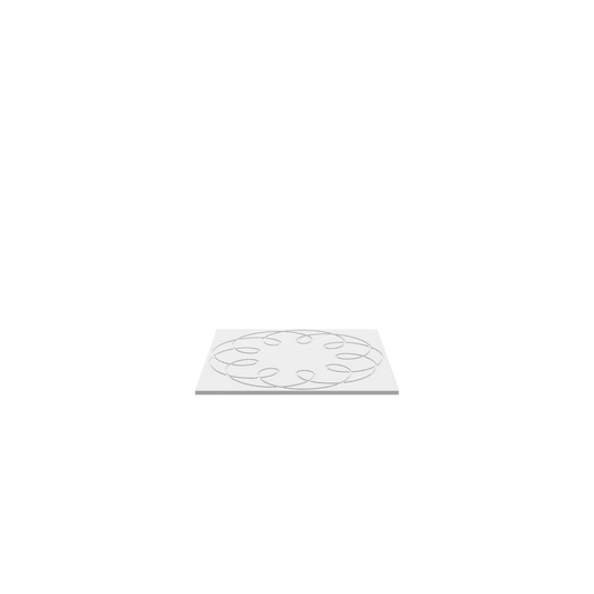 GLB of render file of Guilloche Art 3, a 3D preview model used to visualize the design before manufacturing or presentation.