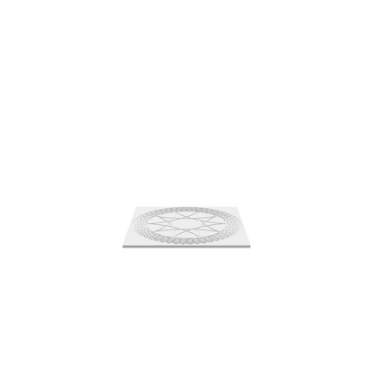 GLB of render file of Guilloche Art 4, a 3D preview model used to visualize the design before manufacturing or presentation.