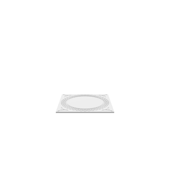 GLB of render file of Guilloche Art 5 design, perfect for 3D visualization and digital mockups.