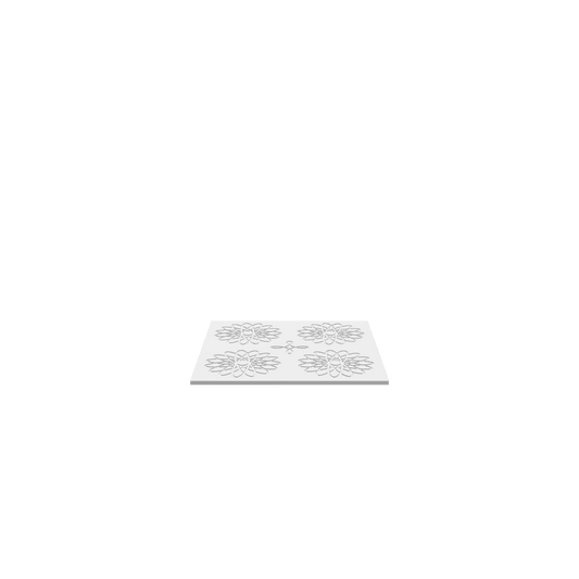 GLB of render file of Guilloche Art 7, a 3D preview model used to visualize the design before manufacturing or presentation.