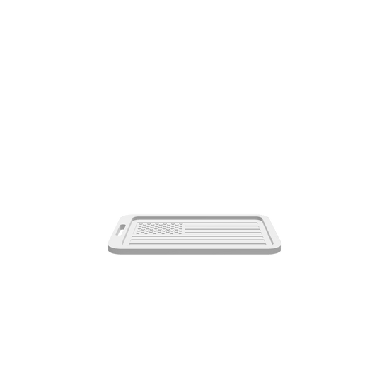 GLB of render file of Handle American Flag Couch Tray, a realistic 3D preview of the tray highlighting the engraved flag pattern.