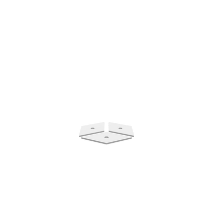 GLB of render file of a hexagon jewellery box with a clear acrylic lid, displaying a clean, modern look for storage or display.