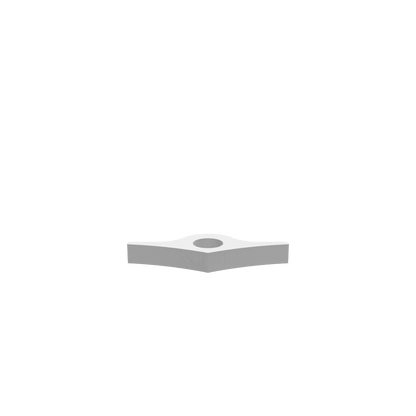 GLB of render file of Lunar Thumb Holder, a 3D model used for previewing and visualizing the product’s shape and design before production.