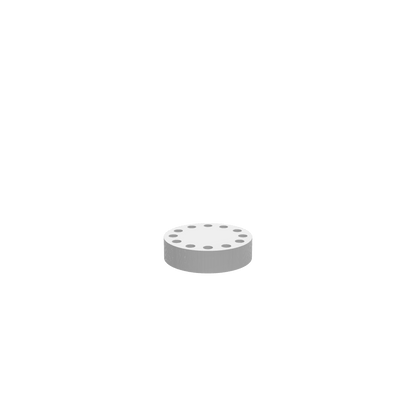 GLB of render file of Magnetic Tool Puck designed as a compact magnetic holder for keeping tools easily accessible on a workbench.