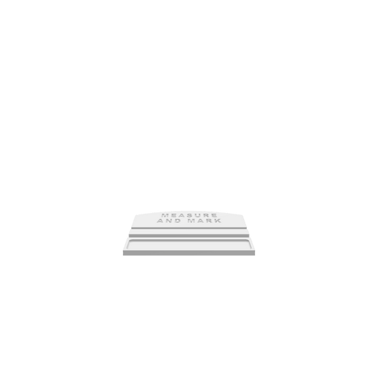 GLB of render file of the same compact and modern measuring tape and pencil organizer.