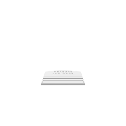 GLB of render file of the same compact and modern measuring tape and pencil organizer.