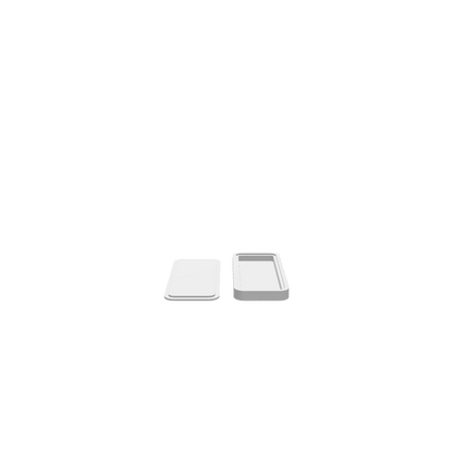 GLB of render file of a modern pencil box used for previewing the 3D model, helping users visualize the final product before production.