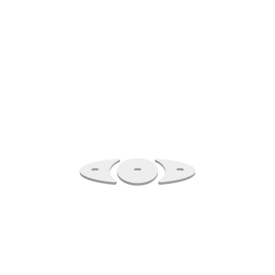 GLB of render file of an oval jewellery box with an acrylic lid, displaying the finished 3D look for preview and visualization before production.