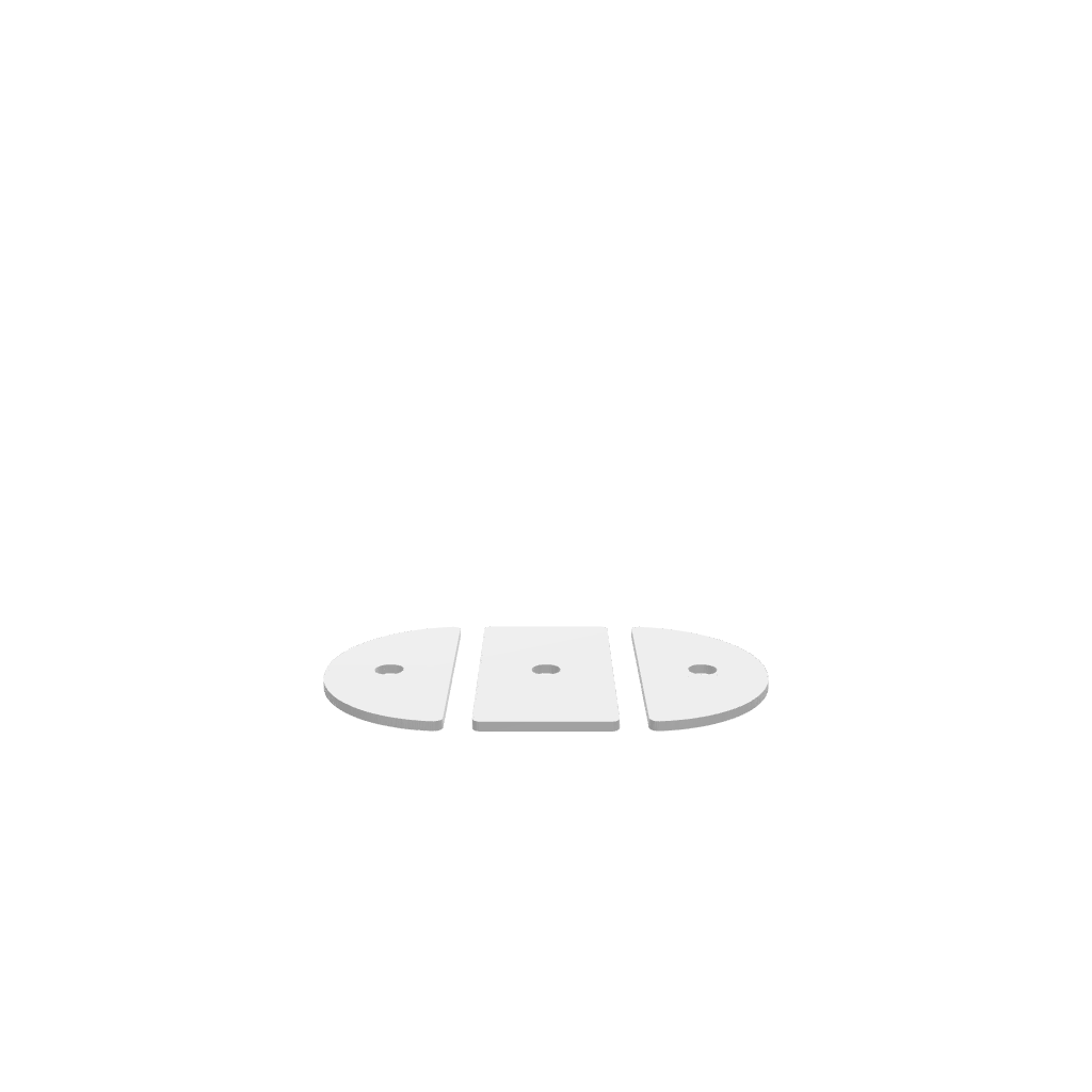 GLB of render file of a pill shape jewellery box with a clear acrylic lid, perfect for storing rings, earrings, and small accessories in a modern, minimalist style.