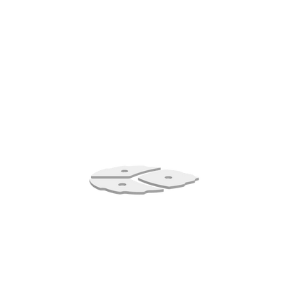 GLB of render file of Rose Leaf Jewellery Box with Acrylic Lid, displaying the finished 3D look.