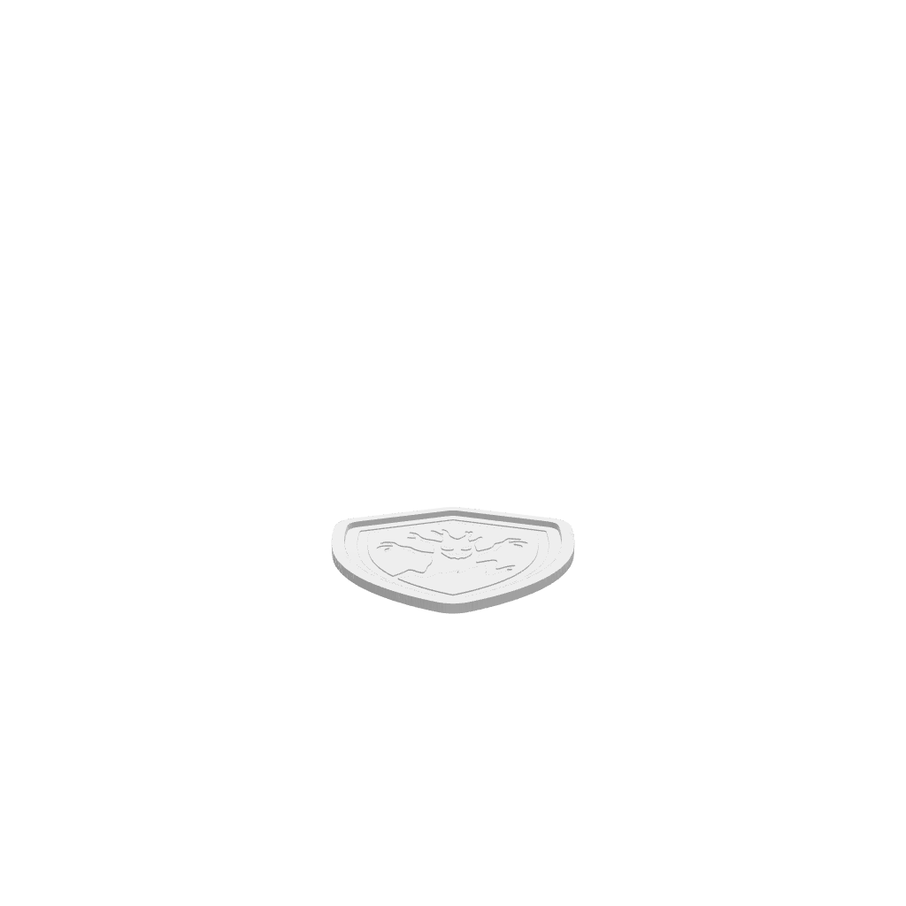 GLB of render file of a scary tree Halloween tray ready for 3D viewing or printing.