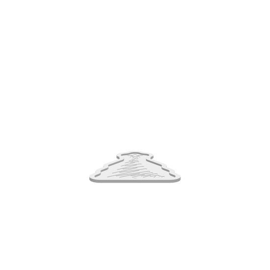 GLB of render file of the Scribble Christmas Tree Tray, ready for 3D viewing or digital mockups.