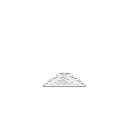 GLB of render file of the Scribble Christmas Tree Tray, ready for 3D viewing or digital mockups.