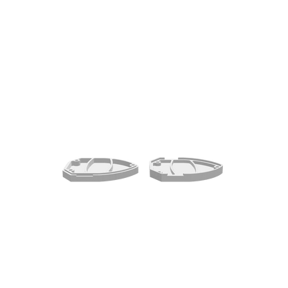 GLB of render file of the Shield Dice Tray Box, ready for 3D viewing and virtual presentation.