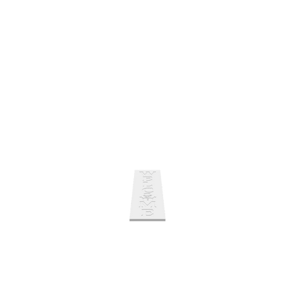 GLB of render file of Snowman Welcome Porch Board, used as a 3D preview to visualize how the finished sign will look when cut and assembled.