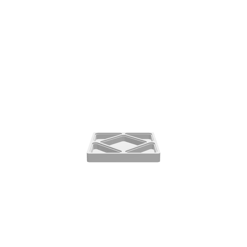 GLB file of a Jewellery Box With Acrylic Lid.