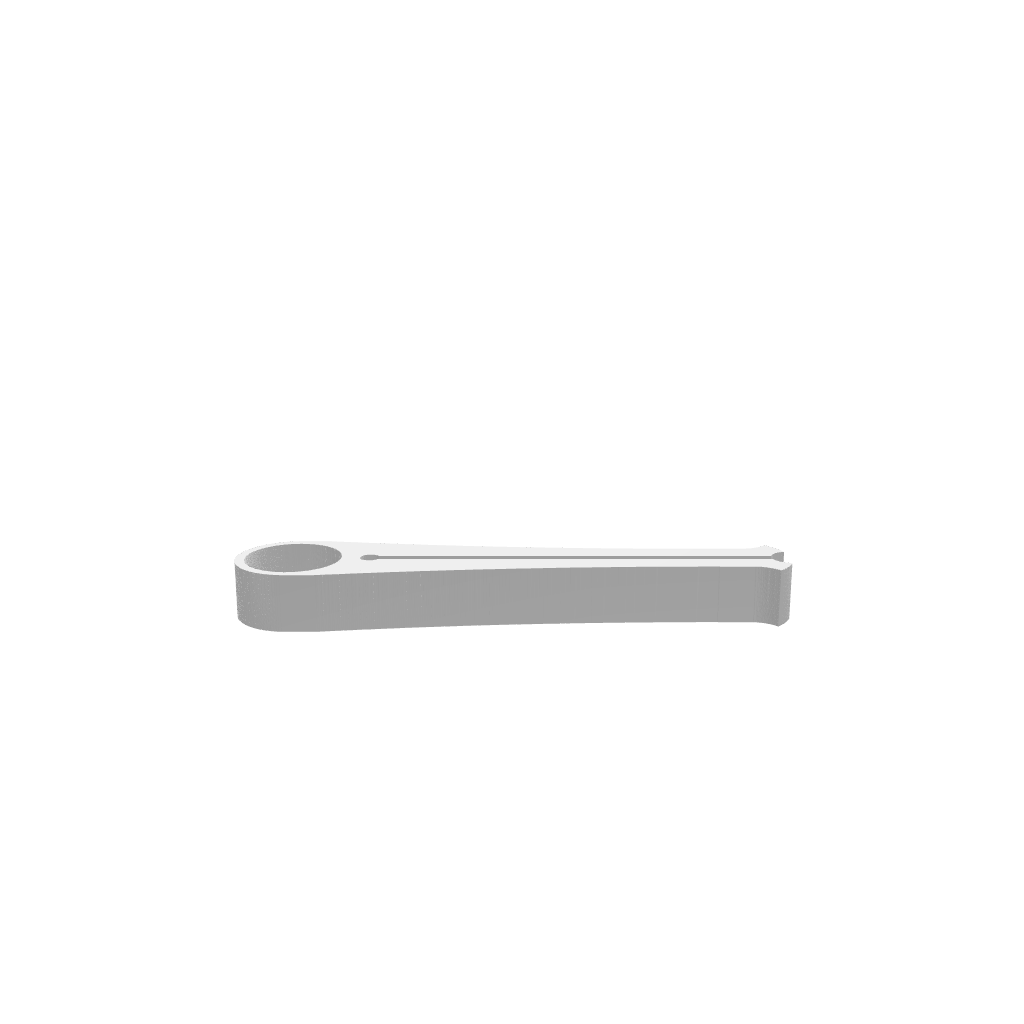GLB of render file of the Traditional Coffee Scoop Clip for 3D viewing and visualization.