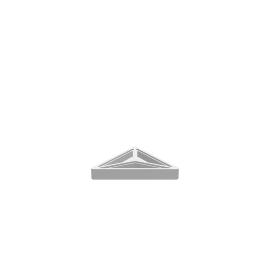 GLB of render file of Triangular V1 Jewellery Box with Acrylic Lid, suitable for previewing the 3D design.