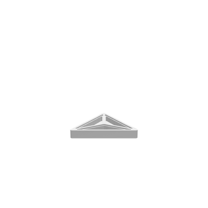 GLB of render file of Triangular V1 Jewellery Box with Acrylic Lid, suitable for previewing the 3D design.