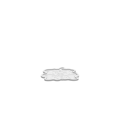 GLB of render file of a 3D preview of the “Trick or Treat” Halloween tray, displaying how the finished tray will look once cut and assembled.
