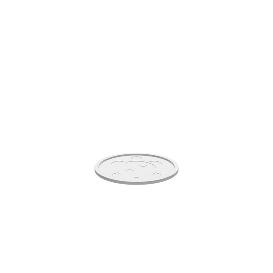 GLB of render file of a Turtle Yin Yang Tray displaying a 3D model of the tray used for visualization, preview, and product presentation.